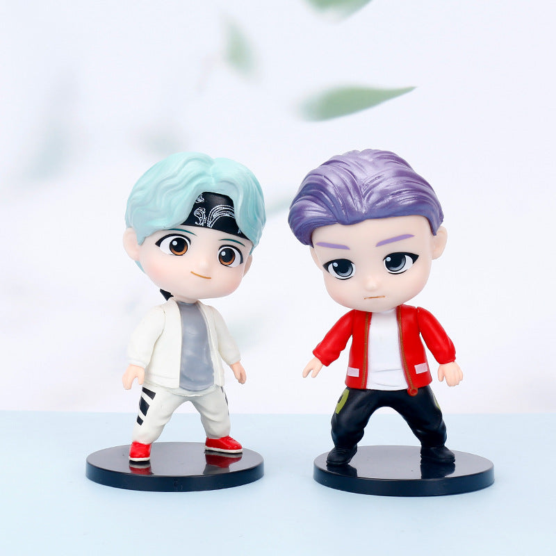 Kit 7 Bonecos Idol – Coleção Exclusiva em Versão Q