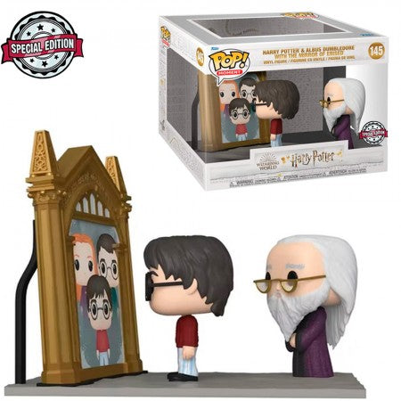 Funko Pop Moment Harry Potter Exclusive - Harry & Albus Dumbledore With Mirror Of Erised 145