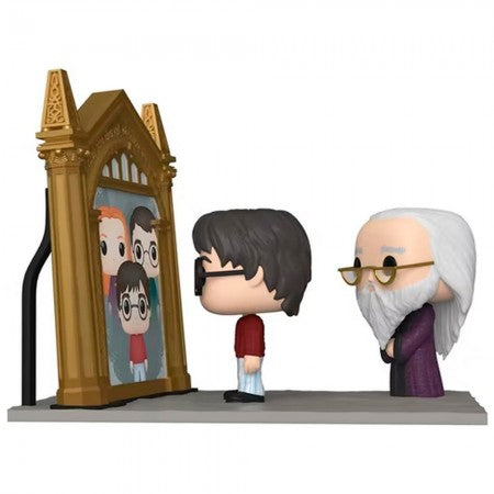 Funko Pop Moment Harry Potter Exklusiv - Harry &amp; Albus Dumbledore mit Spiegel Erised 145