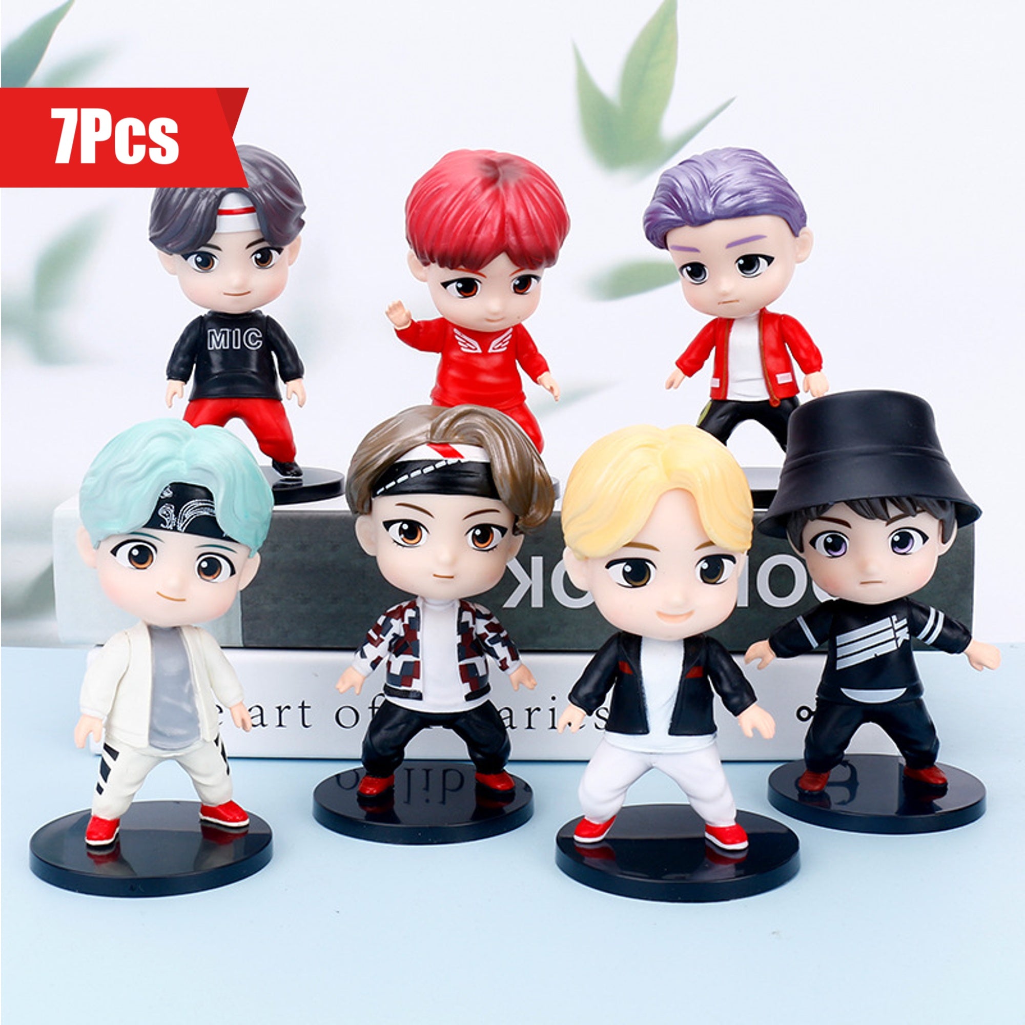 Kit 7 Bonecos Idol – Coleção Exclusiva em Versão Q