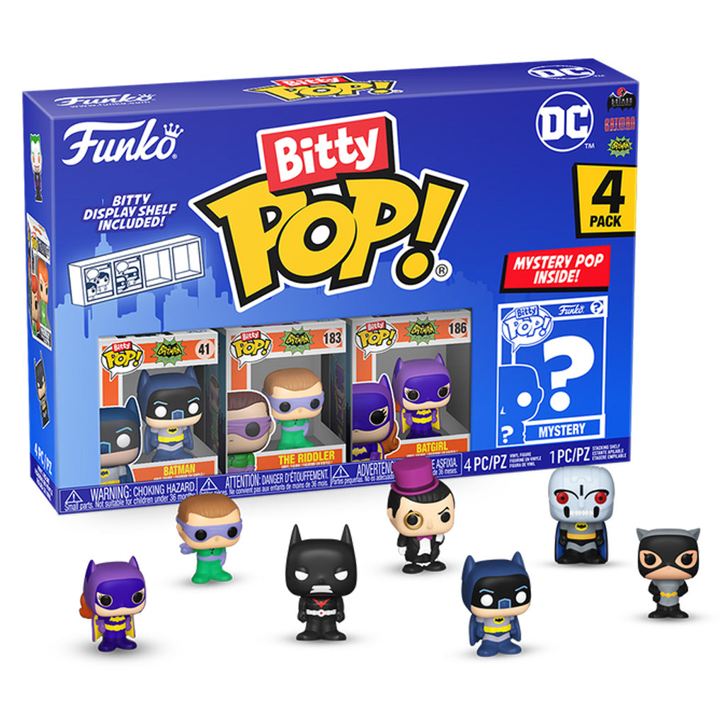 Funko Bitty Pop DC - Batman Adam West 4er-Pack (71314)