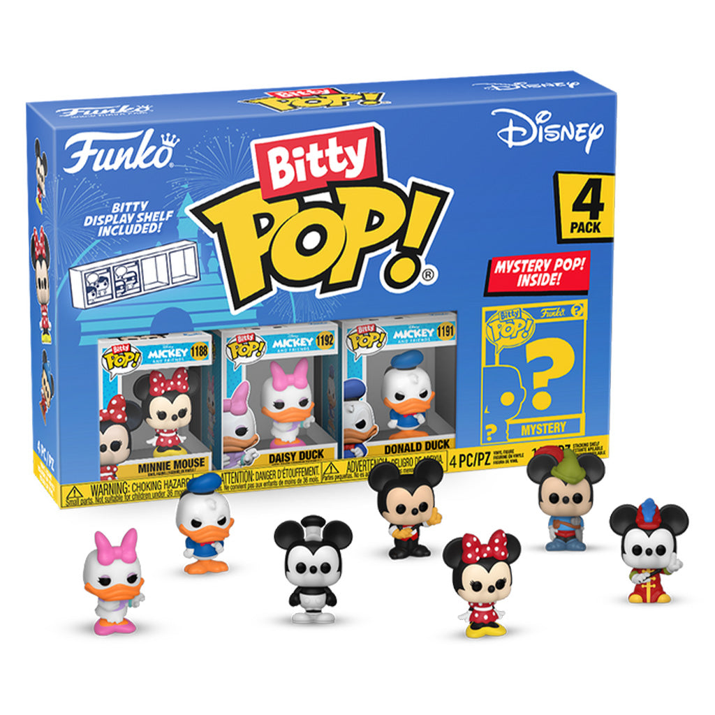 Funko Bitty Pop Disney Mickey und Freunde - Minnie 4er-Pack (71320)