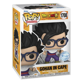 Funko Pop Animation Dragon Ball Super: Super Hero Exclusive – Gohan mit Cover 1708