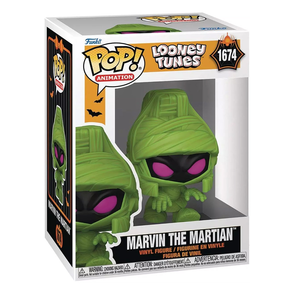 Funko Pop Animação Looney Tunes Halloween - Marvin O Marciano 1674