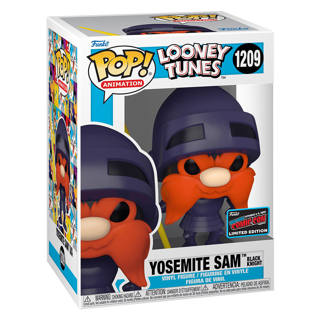 Funko Pop Animation Looney Tunes New York Comic-Con 2022 - Yosemite Sam Schwarzer Ritter 1209