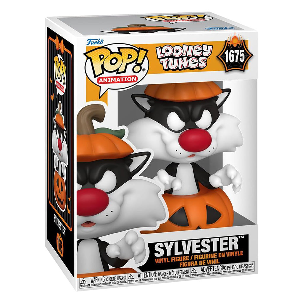 Funko Pop Animação Looney Tunes - Sylvester Com Abóbora 1675