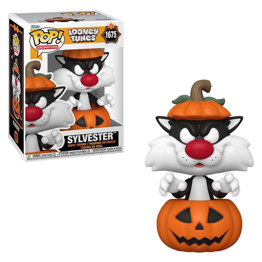 Funko Pop Animação Looney Tunes - Sylvester Com Abóbora 1675