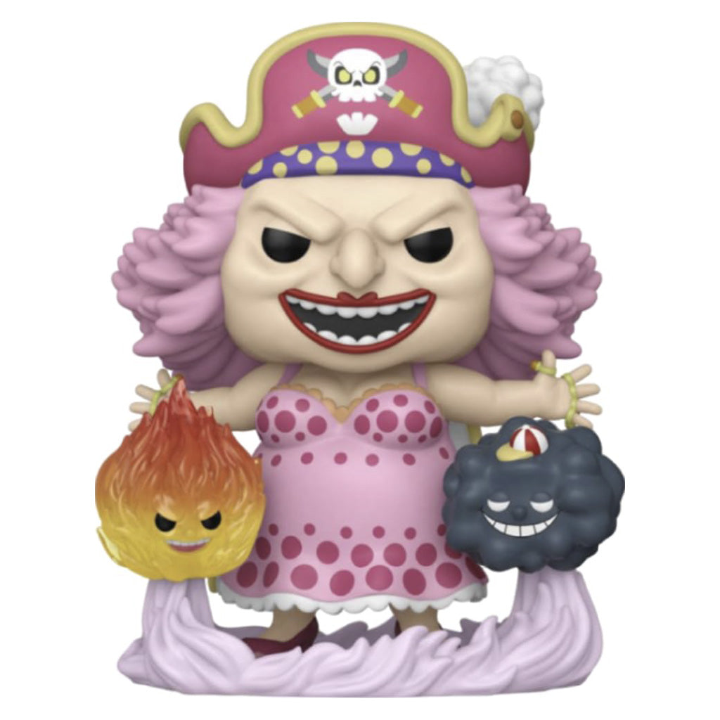 Funko Pop Animation One Piece Super Size Exclusive – Big Mom with Homies 1272 – Sammelmodell