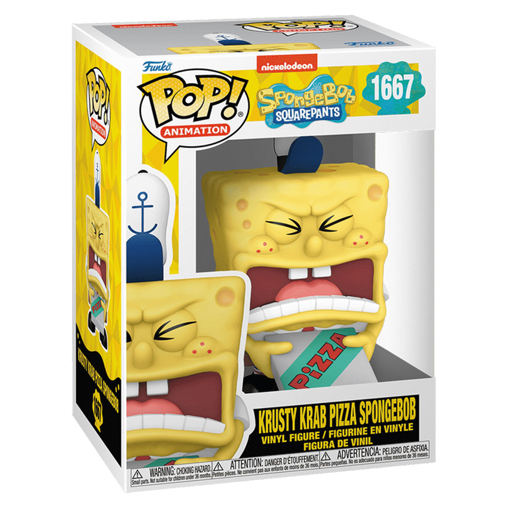 Funko Pop Animation SpongeBob SquarePants 25th Anniversary - Krusty Krab Pizza SpongeBob 1667