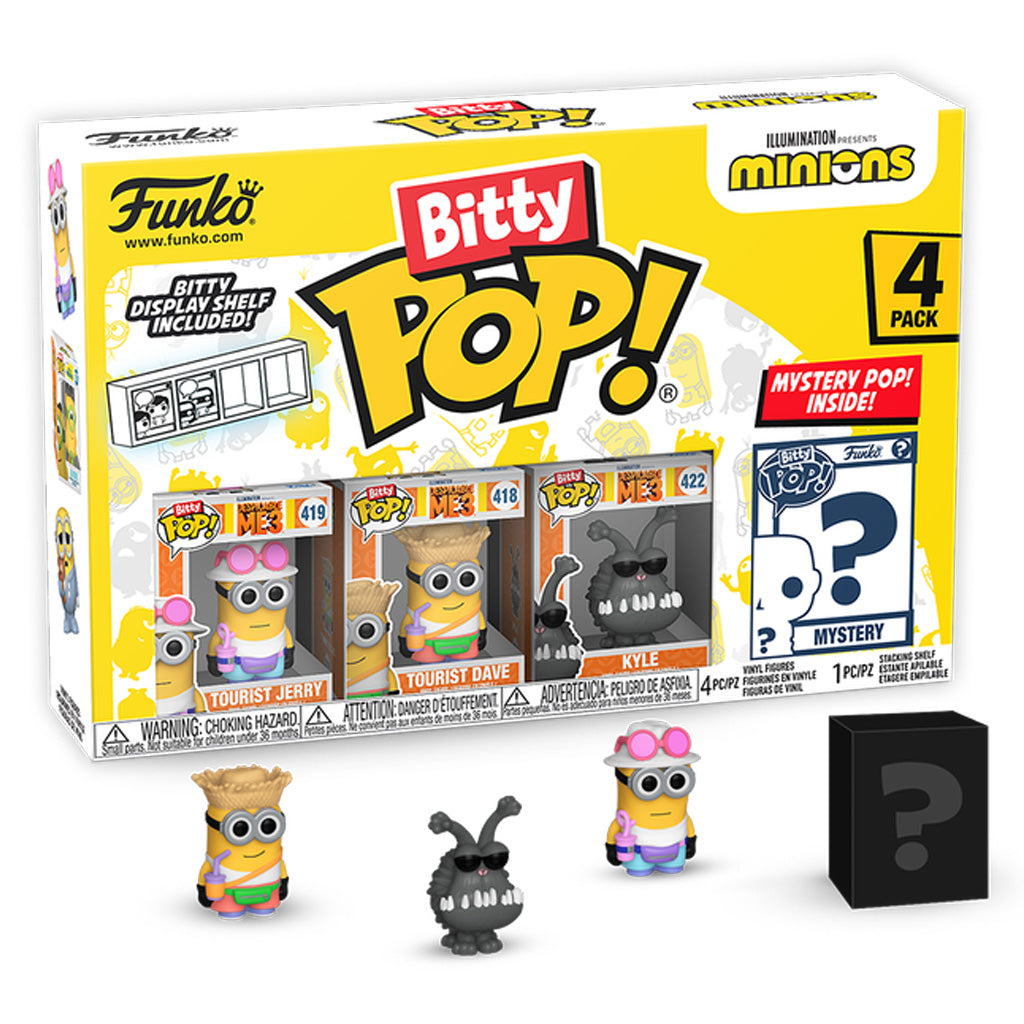 Funko Bitty Pop Mystery Minions - Tourist Jerry 4-Pack (73037)