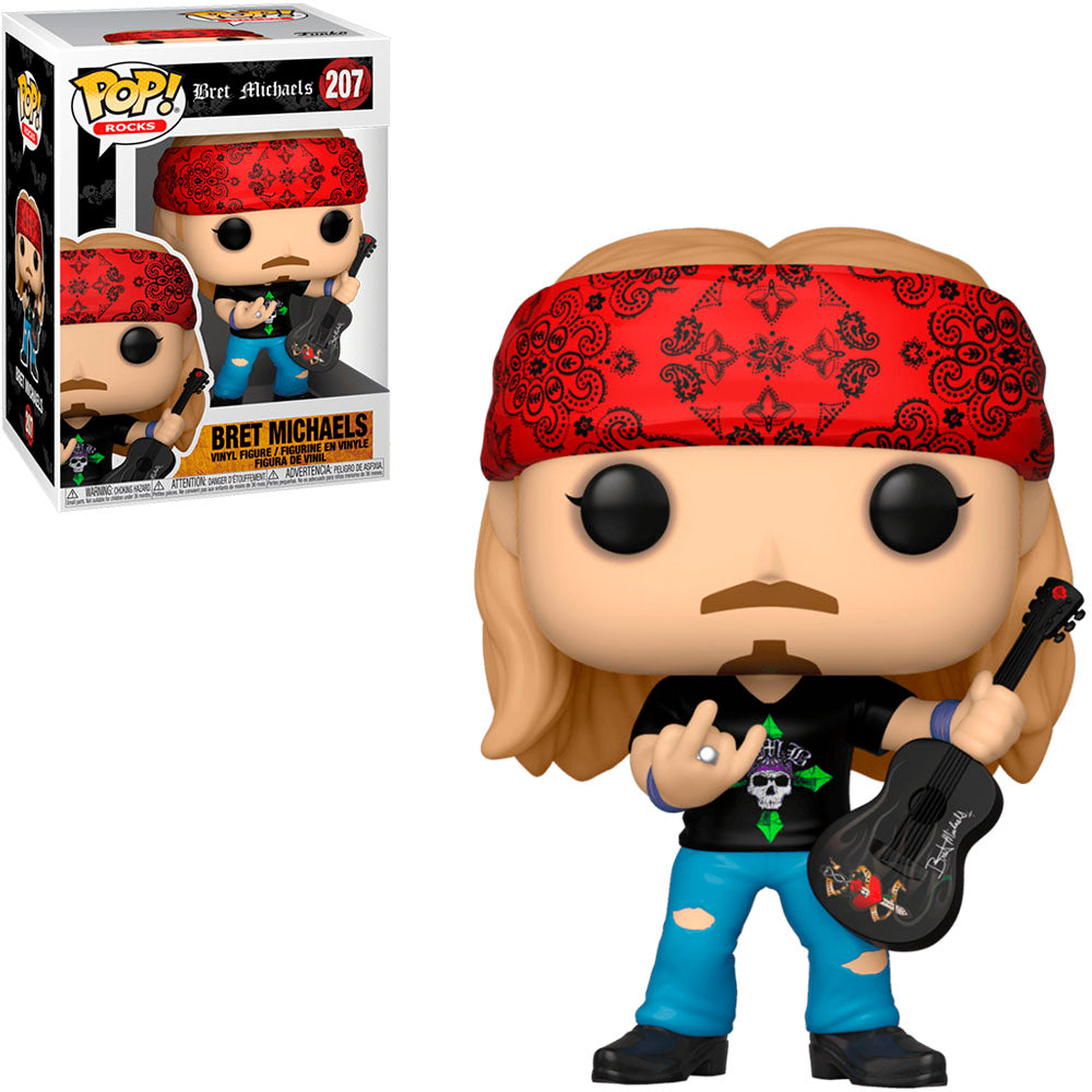 Funko Pop Rocks - Bret Michaels 207