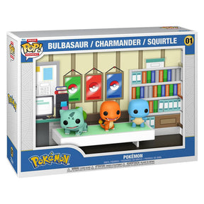 Funko Pop Deluxe Moment Pokémon – Bisasam/Glumanda/Schiggi (32543)