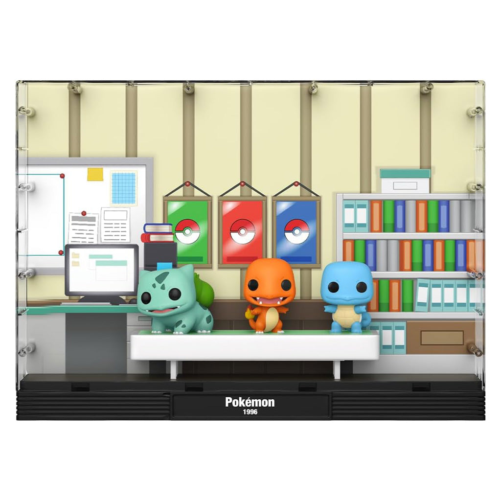 Funko Pop Deluxe Moment Pokémon - Bulbasaur / Charmander / Squirtle (32543