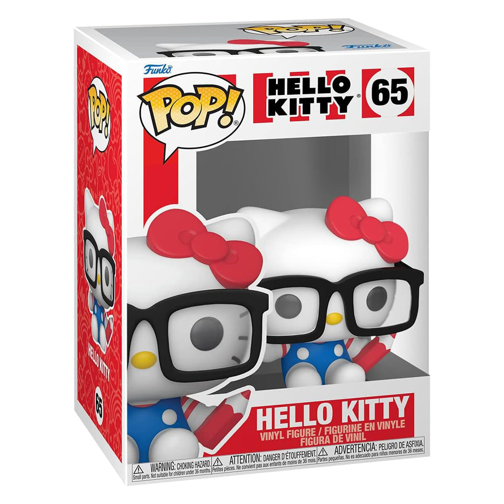 Funko Pop Hello Kitty Nerd 65 - Modelo Colecionável