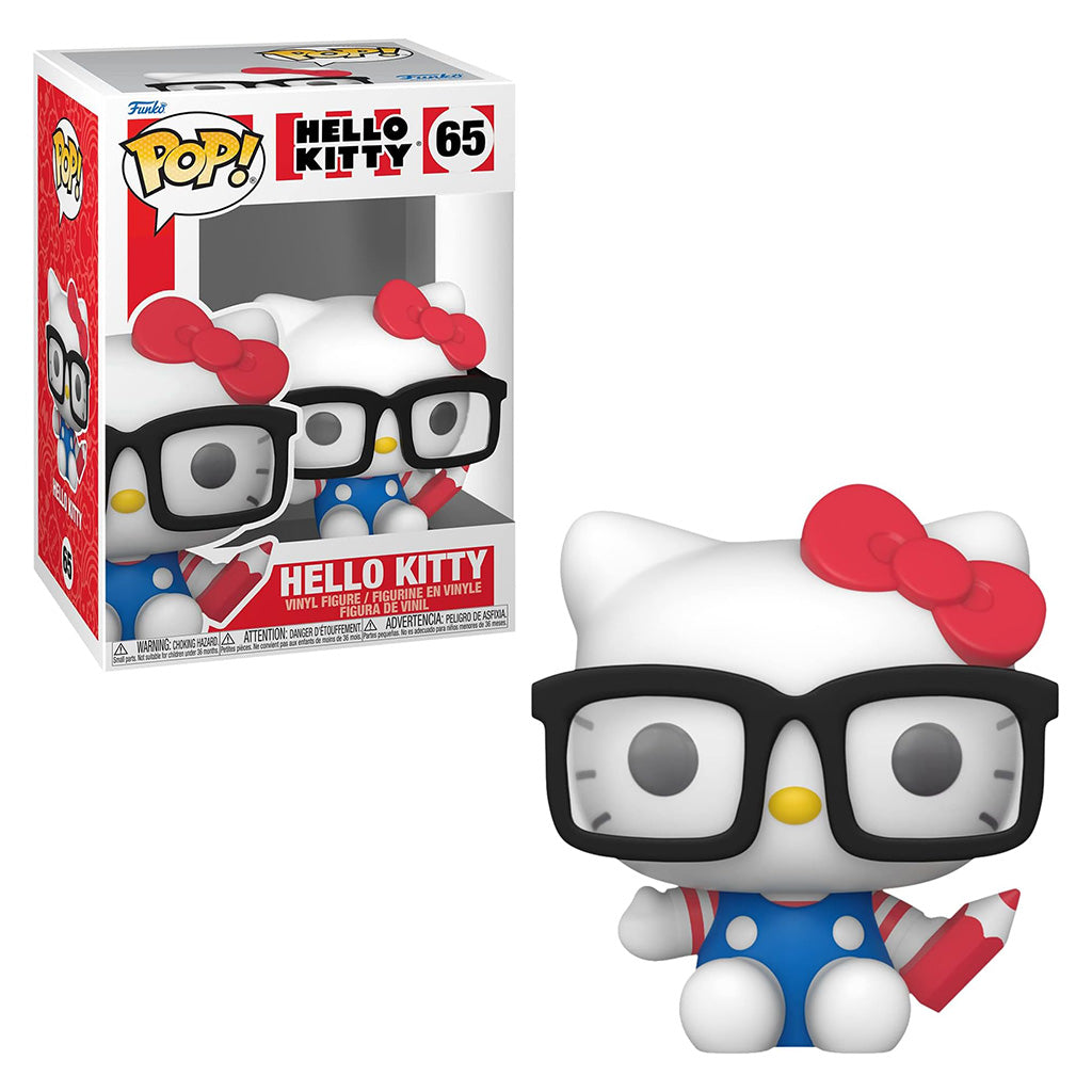 Funko Pop Hello Kitty Nerd 65 - Modelo Colecionável