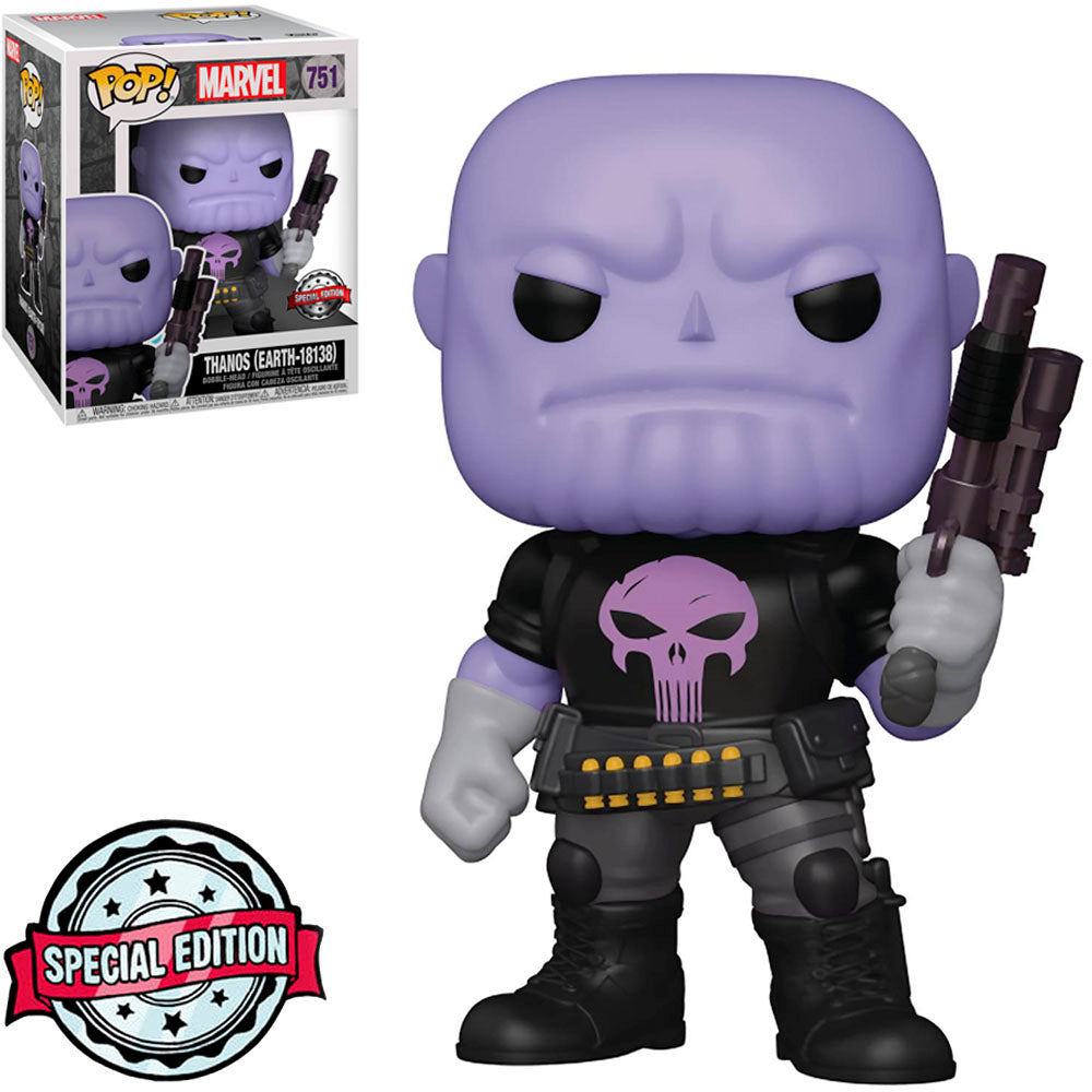 Funko Pop Marvel Exclusive - Thanos (Earth-18138) 751