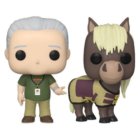 Funko Pop Parks and Recreation Exklusiv – Li’l Sebastian &amp; Jerry Harvest Festival (2er-Pack)