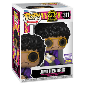 Funko Pop Rocks Authentic Hendrix San Diego Comic Con 2023 - Jimi Hendrix 311