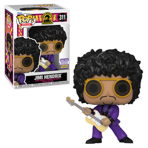 Funko Pop Rocks Authentic Hendrix San Diego Comic Con 2023 – Jimi Hendrix 311