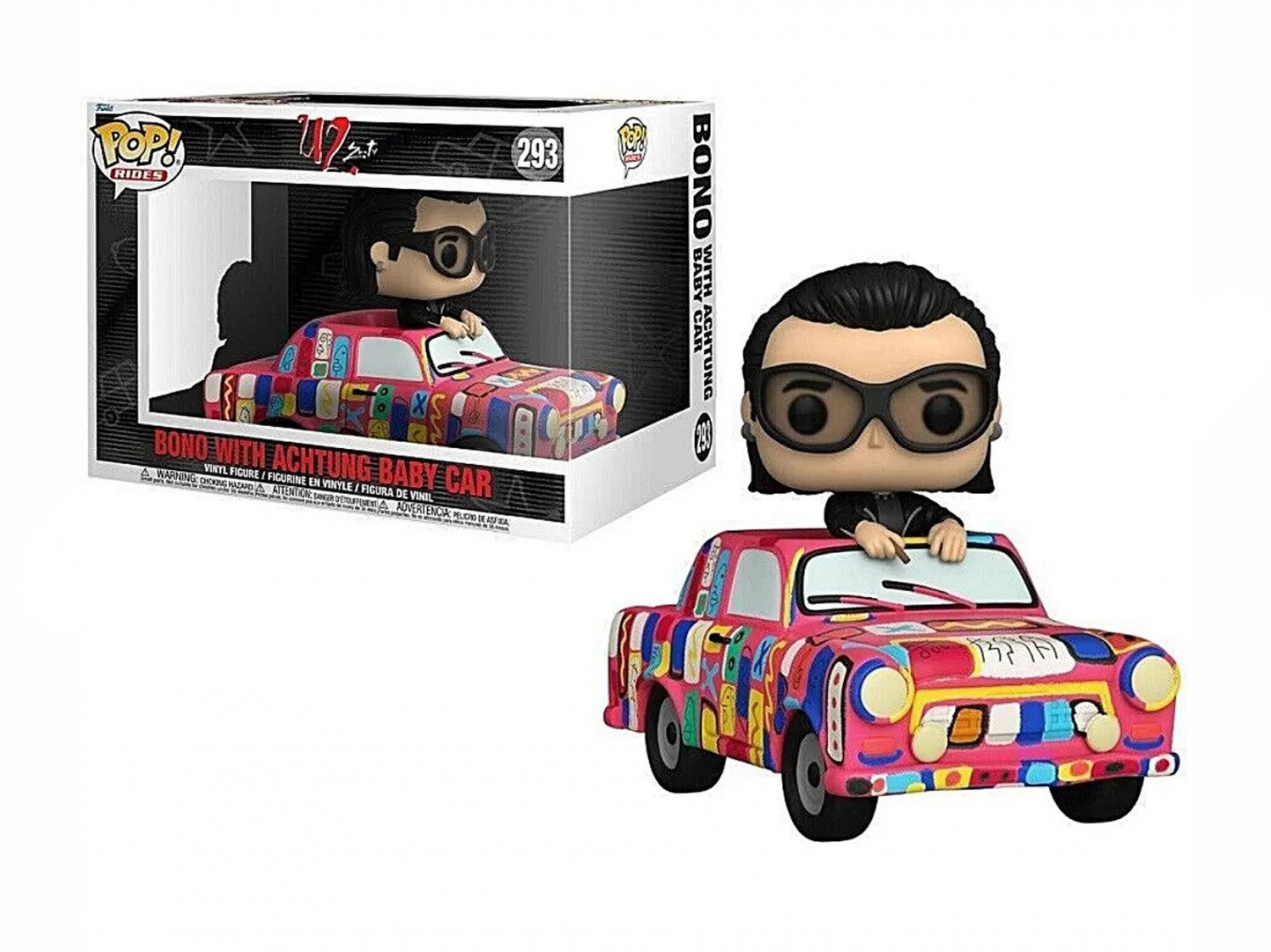 Funko Pop Rocks – Bono mit Achtung Baby Car 293