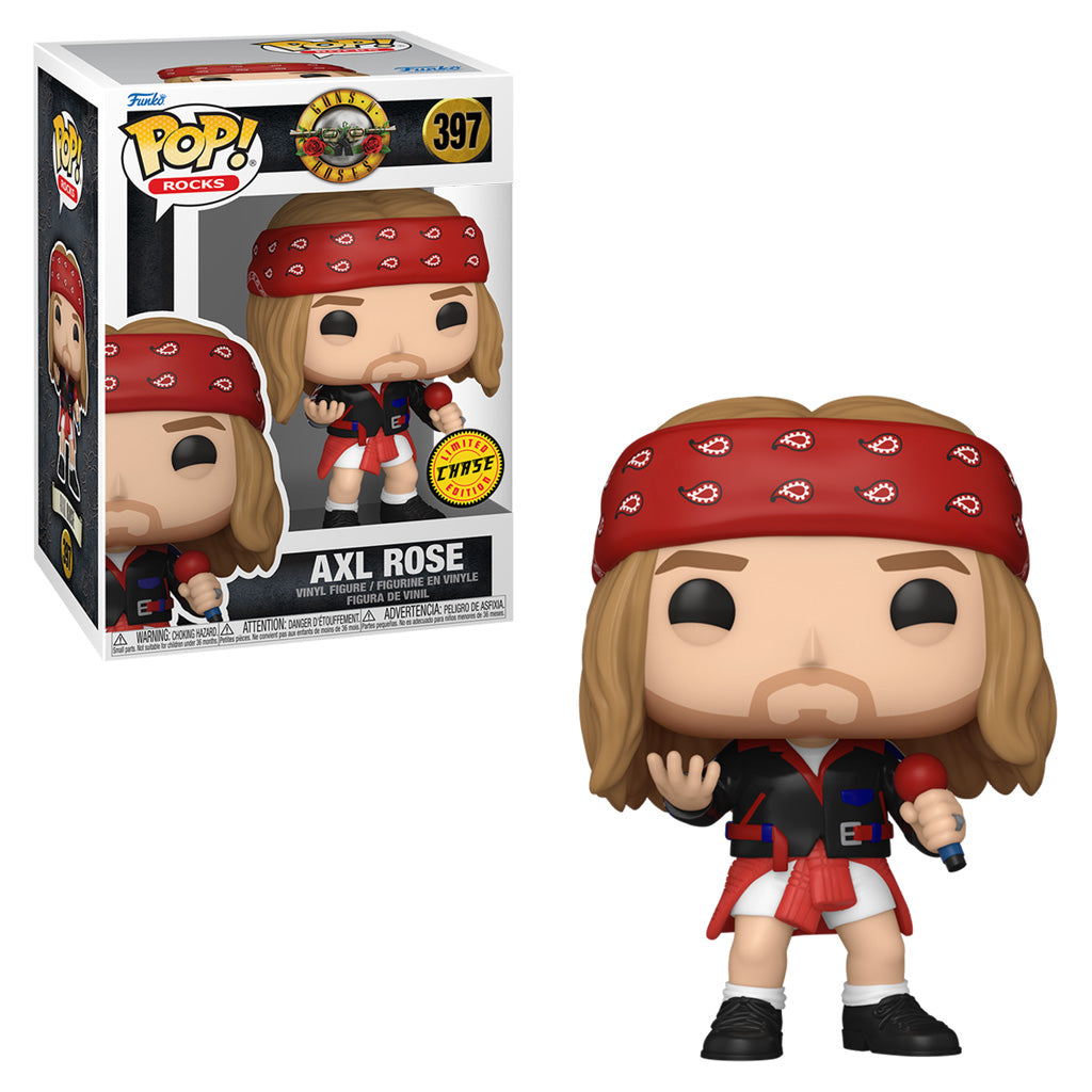 Funko Pop Rocks Chase Guns N‘ Roses – Axl Rose 397