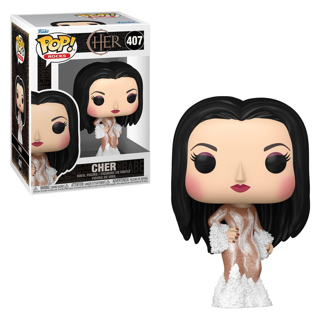 Funko Pop Rocks Cher (Met Gala 1974) 407