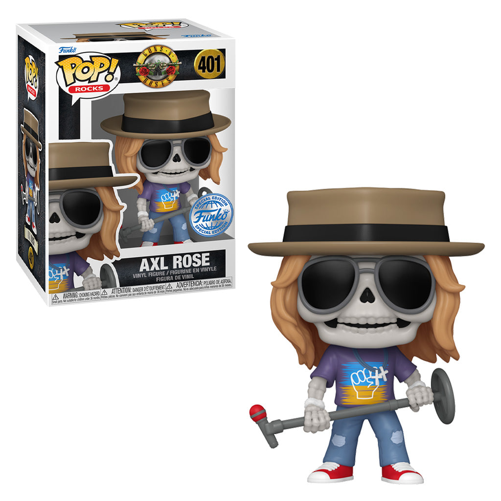 Funko Pop Rocks Guns N' Roses Exklusiv - Axl Rose (Skelett) 401