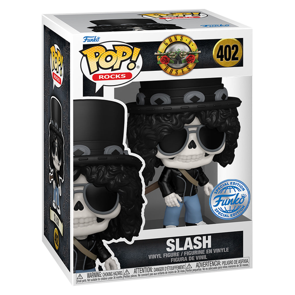 Funko Pop Rocks Guns N' Roses Exclusive - Slash (Skeleton) 402