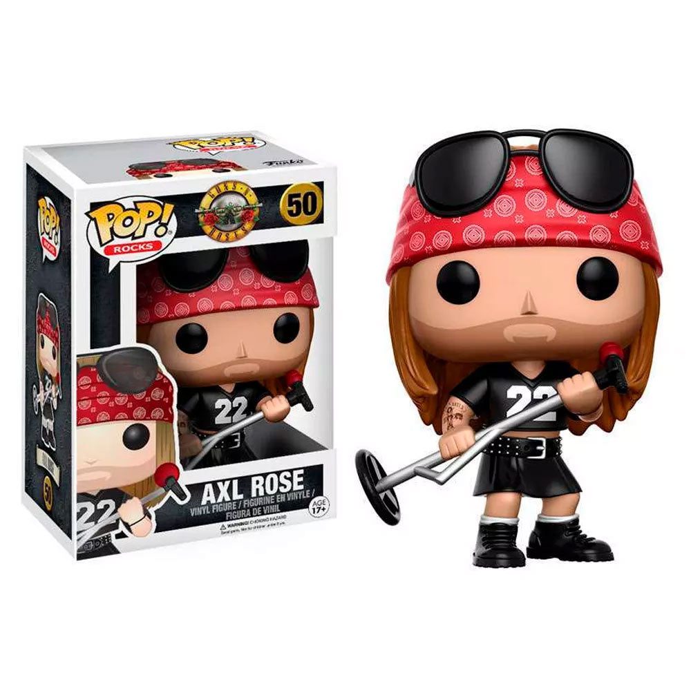 Funko Pop Rocks Guns N' Roses - Axl Rose 50