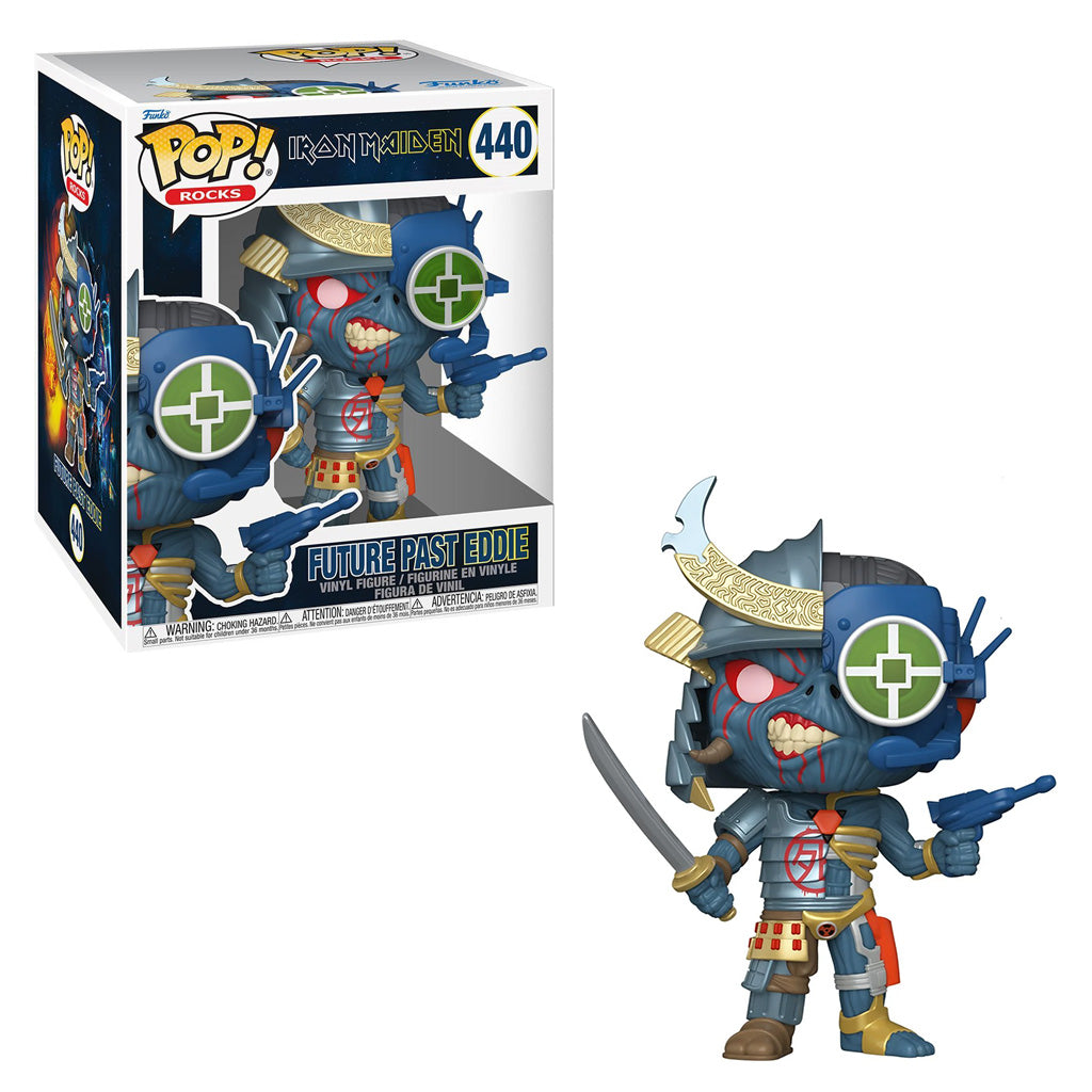 Funko Pop Rocks Iron Maiden Super Sized 6" - Eddie Future Past 440