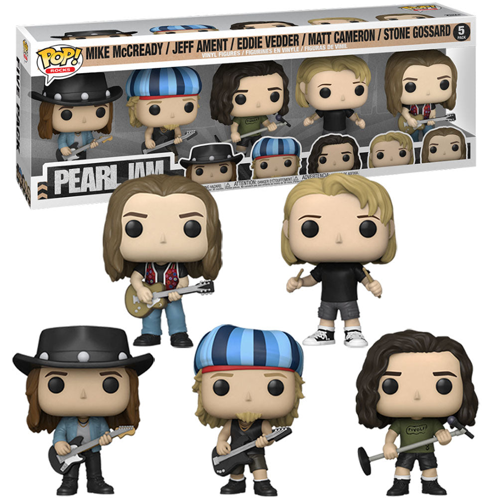 Funko Pop Rocks – Pearl Jam (5er-Pack)