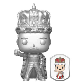 Funko Pop Rocks Queen Exklusiv – Freddie Mercury mit Pin 184