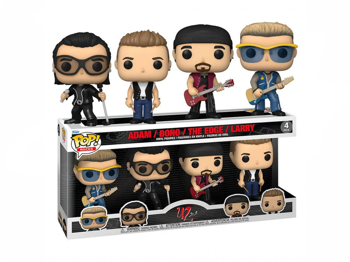 Funko Pop Rocks – U2 Zoo TV 4er-Pack 64688