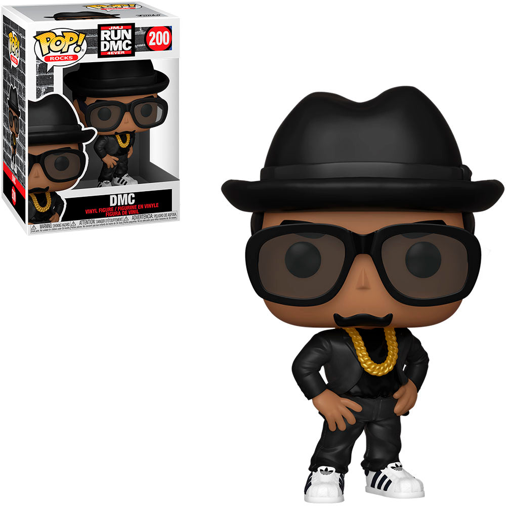 Funko Pop Rocks - Run DMC - DMC 200