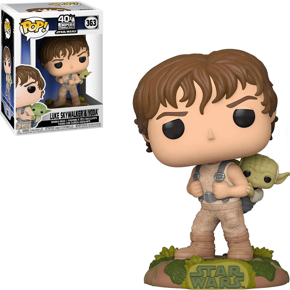 Funko Pop Star Wars Das Imperium schlägt 40 Jahre zurück – Luke Skywalker &amp; Yoda 363