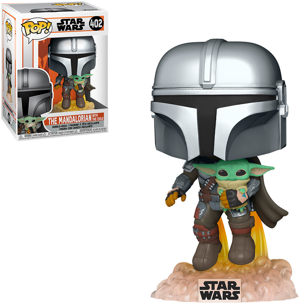 Funko Pop Star Wars The Mandalorian - Mandalorian mit dem Kind 402