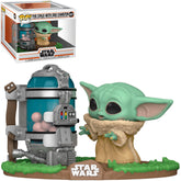 Funko Pop Star Wars The Mandalorian - The Child com Egg Canister 407 (Deluxe)